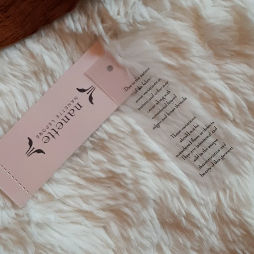 SOLD*Nanette Lepore Glazed Ginger Ruched Top Ruffle Bottom & Sleeves, Large, NWT - Picture 5 of 11